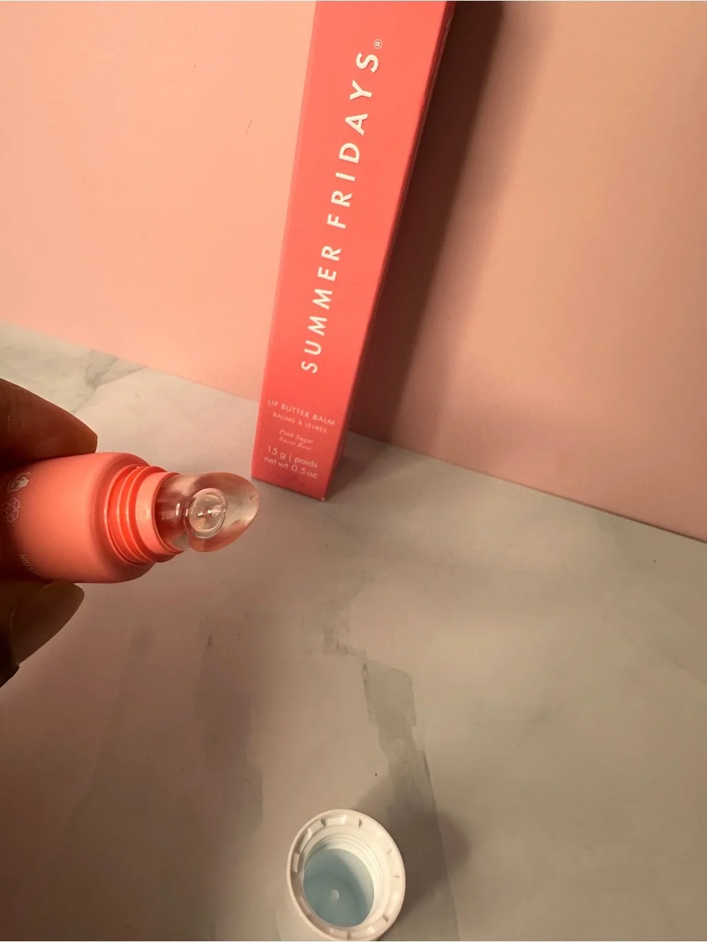 Summer Fridays Pink Coral Lip Butter Balm
